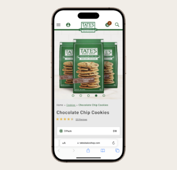 Tate’s Bake Shop: 25% Revenue Growth Through SEO