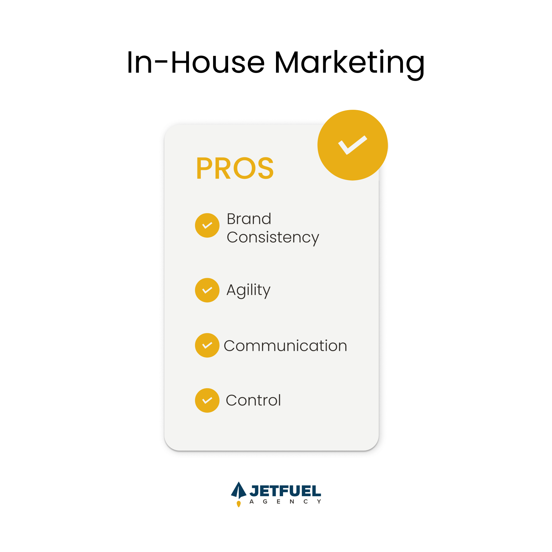 Pros of In-House Marketing